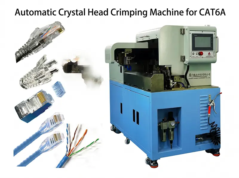 Crimpatrice Automatica Teste Cristallo RJ45 CAT6A WPM-CAT6A