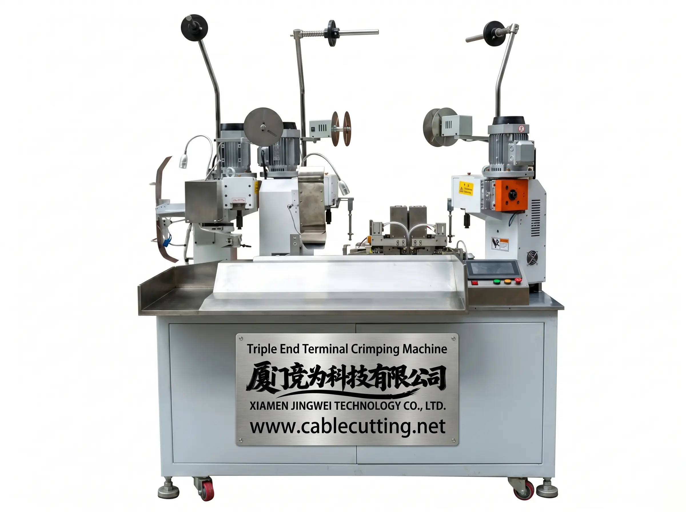 Crimpatrice Automatica per Terminali Tripli WPM-189 | Macchina per Produzione Cablaggi