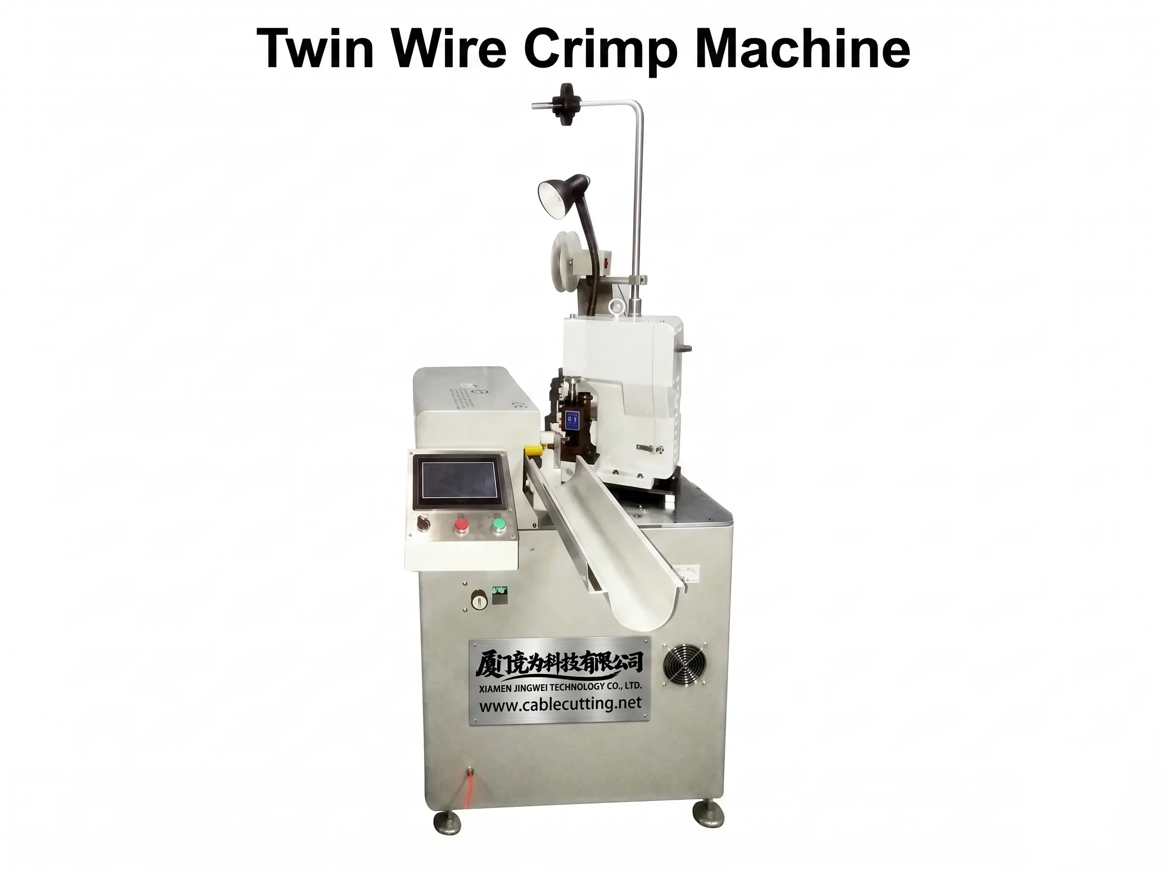 Crimpatrice Automatica per Fili Gemelli - Alta Precisione JINGWEI