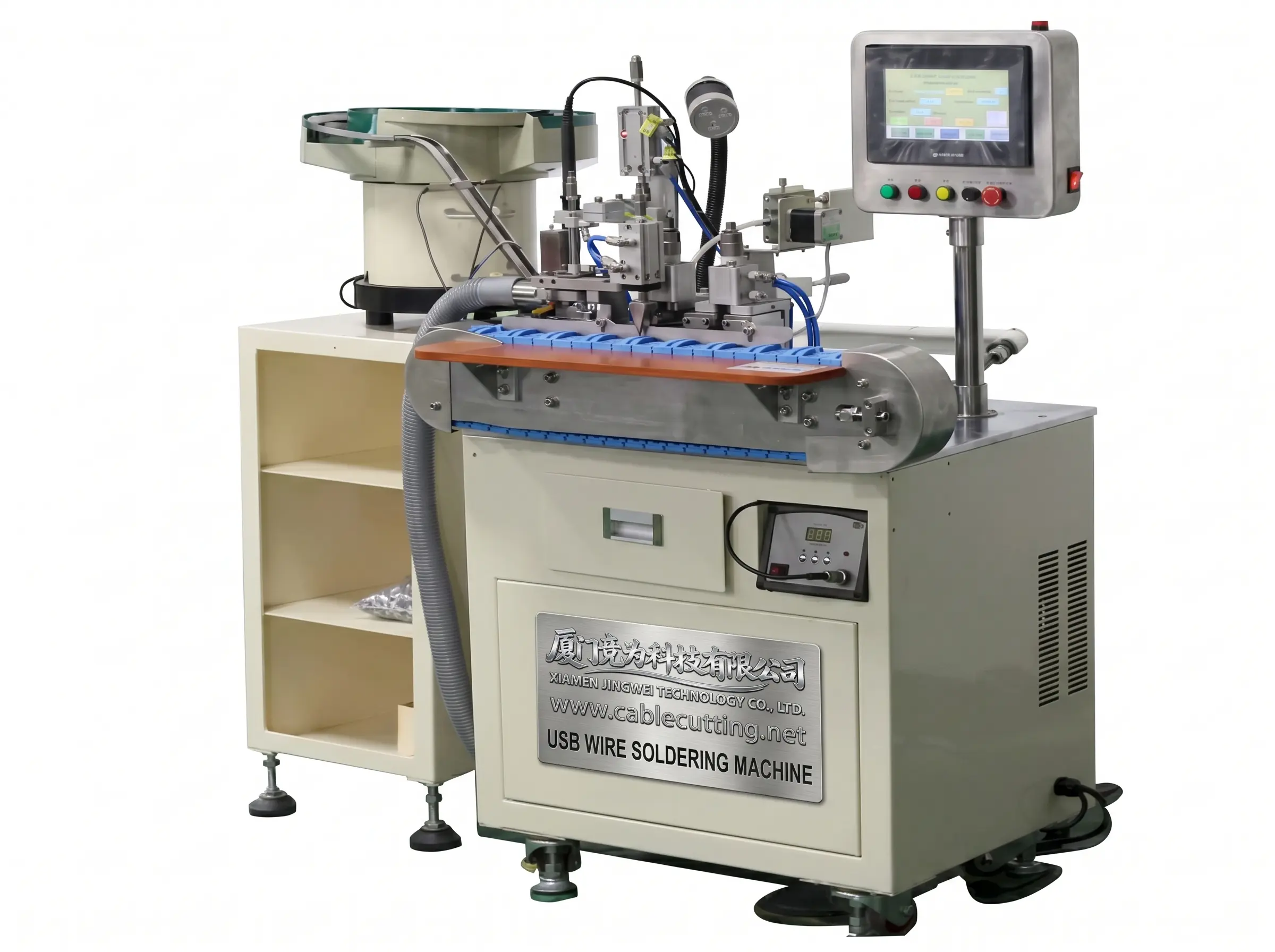 Macchina saldatrice automatica cavi USB WPM-121-MC | 800-1200 pezzi/h
