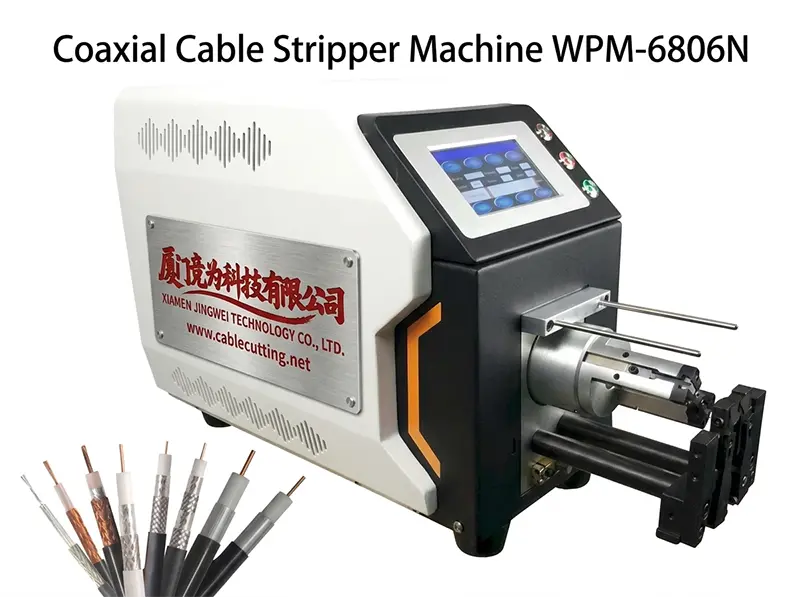 Macchina Spellacavi Coassiale WPM-6806N | Automazione Industriale di Precisione