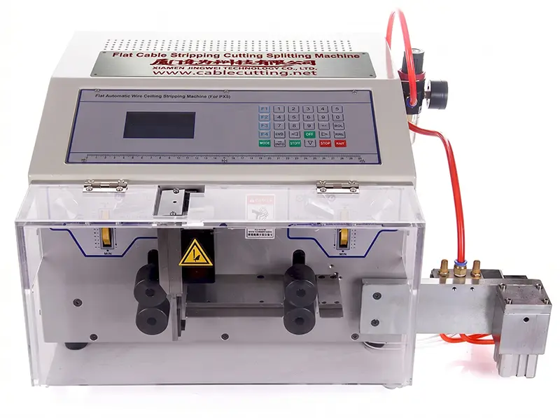 Macchina per spellatura e separazione cavi piatti WPM-09E+S - Soluzione professionale JINGWEI