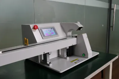 Macchina Avvolgitrice per Nastro Adesivo con Tiratura Filo Lato Singolo JW-303K-1.0m Thumb