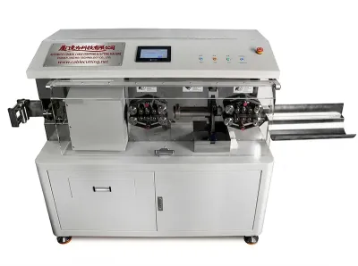 Macchina Automatica Taglio e Spelatura Cavi Coassiali WPM-9935