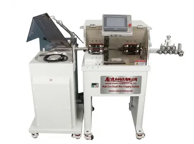 Macchina Spelafili Automatica per Filo Guainato Multicore WPM-680