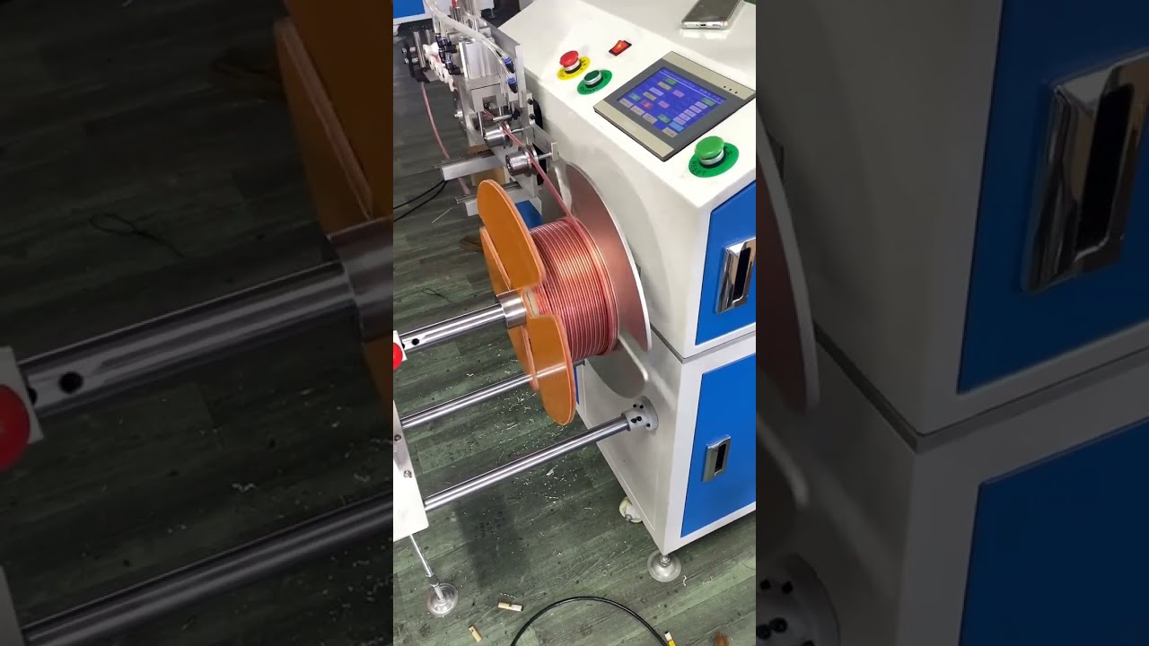 Macchina Automatica per Conteggio, Traversata, Taglio, Avvolgimento e Bobinatura - Misurazione Precisa