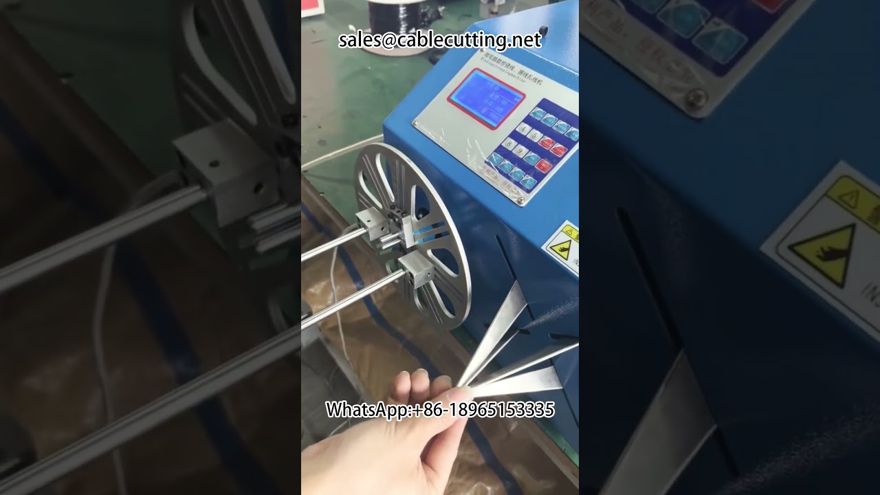 Macchina avvolgitrice e spelacavi per cavi dati | Automazione automotive