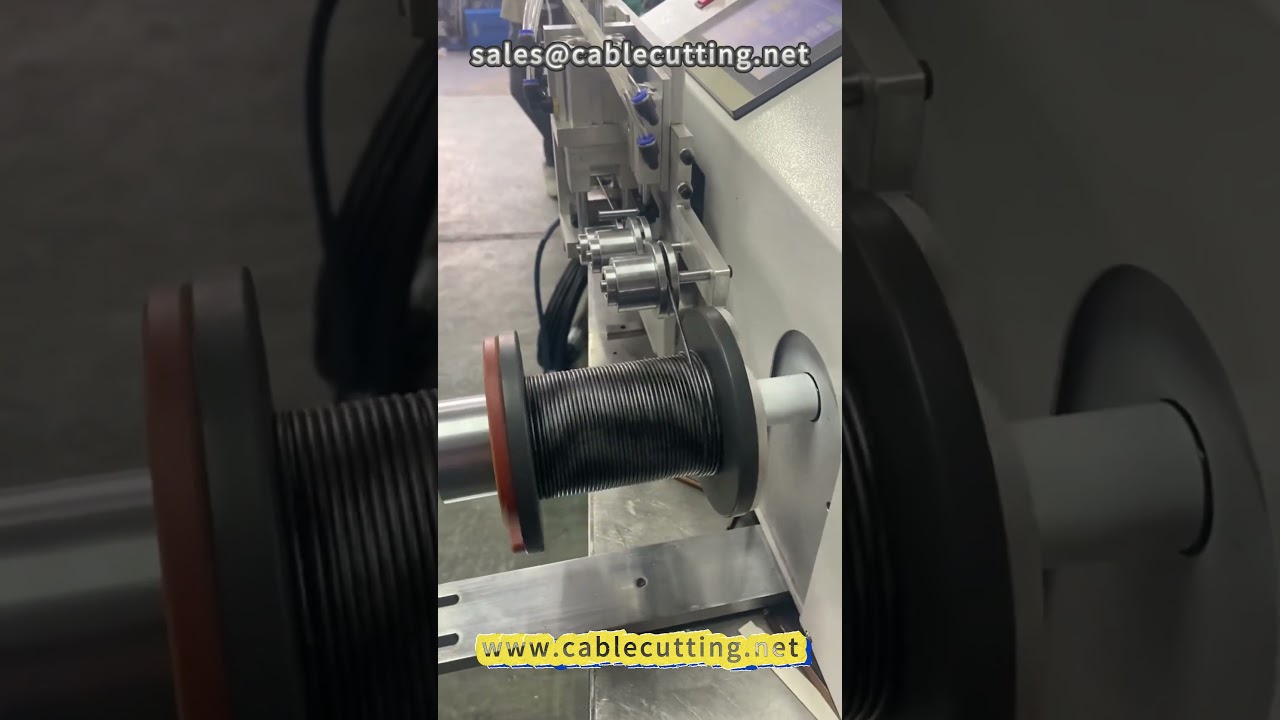Macchina Avvolgitrice Automatica per Cavi e Cablaggi | Avvolgimento Bobine di Precisione