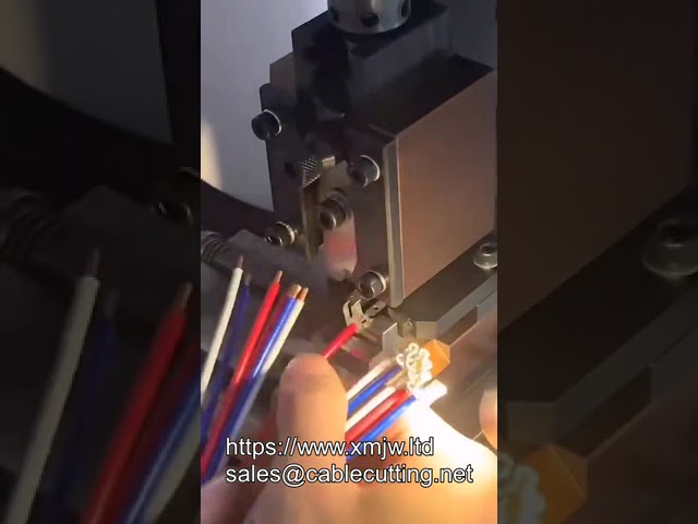 Automotive Strip Terminal Crimping Machine For Jst Molex And Other Brand Terminals