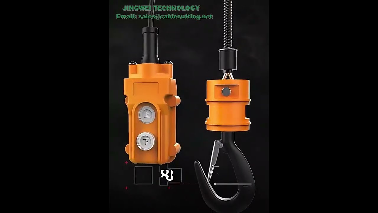 Argano Elettrico 100-500kg 220V/110V | Paranco Portatile per Sollevamento e Traino