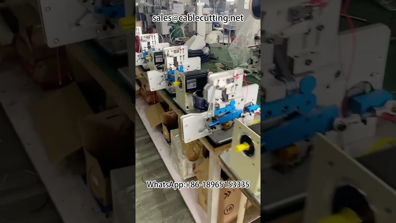 Macchina Avvolgitrice e Legatrice Automatica per Fili #MacchinaAvvolgitrice #MacchinaLegatrice #AttrezzaturaCablaggi