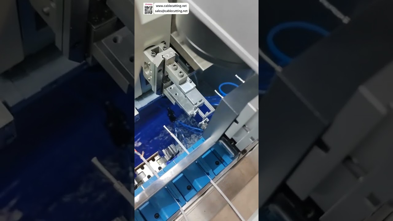 Macchina Automatica per Pre-lavorazione Cavi: Stripping, Spazzolatura, Torsione, Rivestimento in Foglio e Taglio Laser