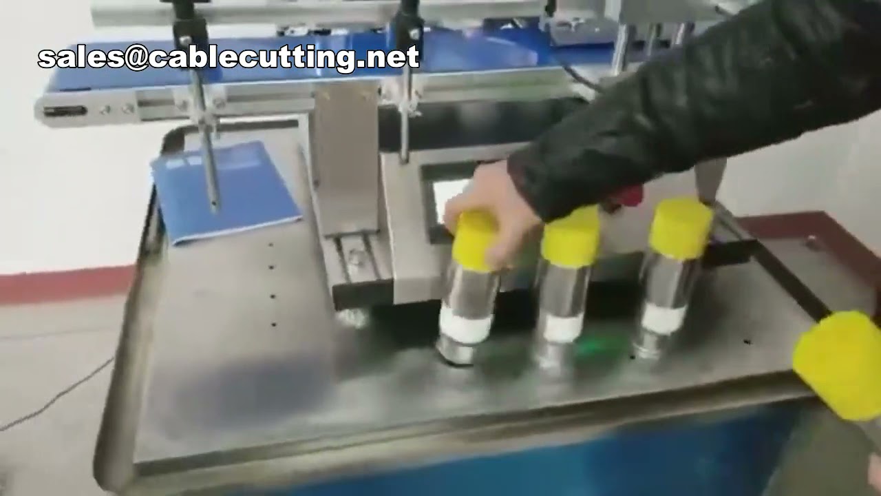 Etichettatrice Automatica da Tavolo per Barattoli, Lattine e Bottiglie Rotonde | Macchina per Etichettatura di Piccoli Contenitori