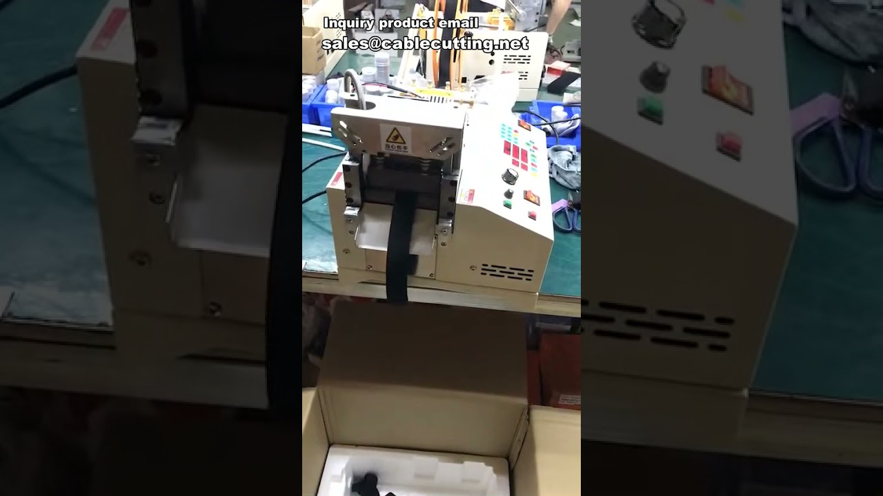 Macchina per Taglio Elastici: Precisione e Velocità per Nastri Elastici