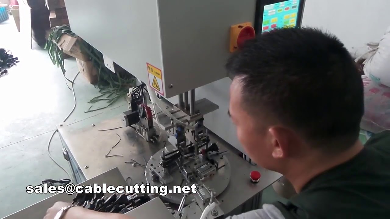 Macchina automatica per legatura fili e cavi ad alta efficienza – modello potenziato