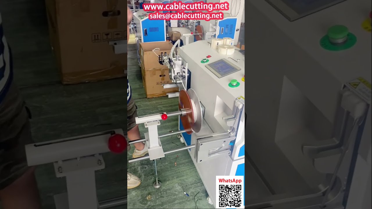 Macchina Multifunzione per Tubi PVC 6-11mm: Conteggio, Allineamento, Avvolgimento, Taglio e Legatura Automatici