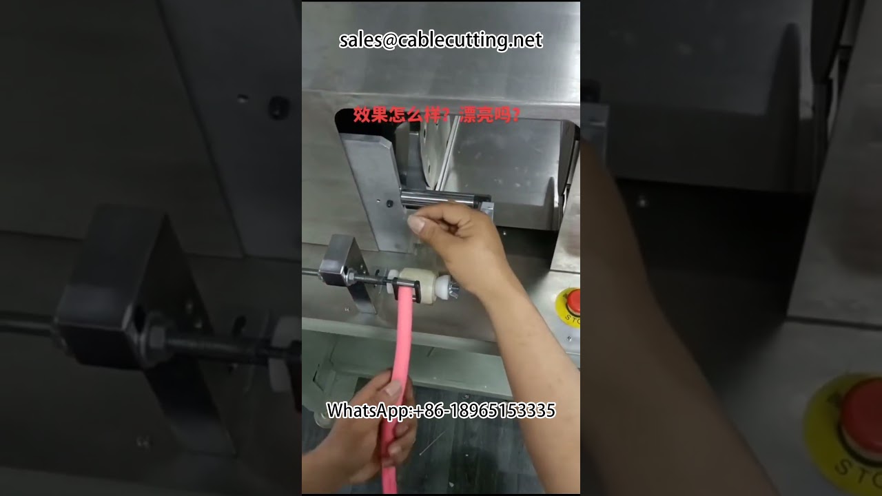 Macchina avvolgitrice automatica per cavi dati e raccordi tubi | Stripping cavi automotive