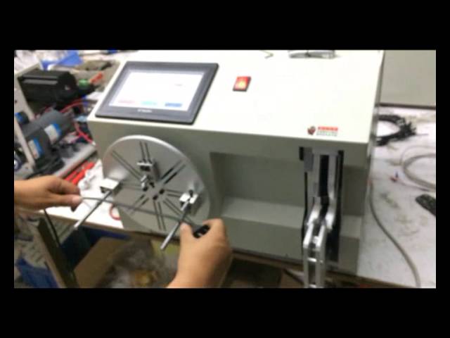 Macchina avvolgitrice e legatrice per cavi WPM-212TC - Soluzione industriale automatica
