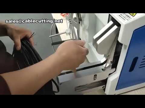 Macchina avvolgitrice e legatrice per cavi CAT-6 e cavi di alimentazione a bobina grande (40-80mm)
