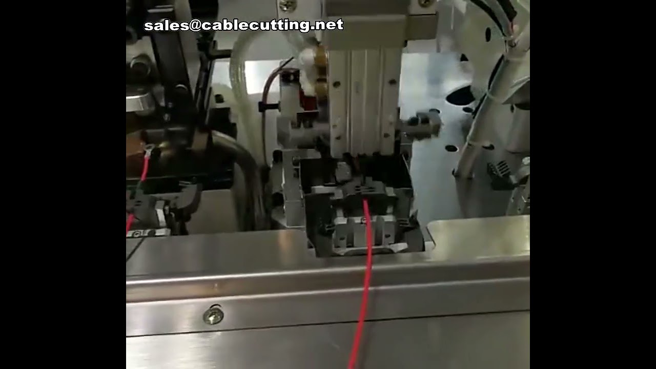 Macchina Crimpatrice per Cavi Termoretraibili - Applicazione Automatica Tubi e Asciugatura