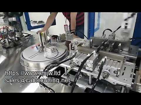 Macchina Automatica per Taglio, Avvolgimento e Legatura Twist di Cavi Elettrici