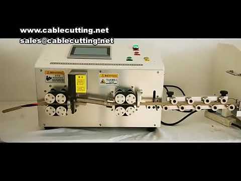 Macchina spelafili da 35 mm² a cinghia, taglio cavi senza impronte, spelatura precisa