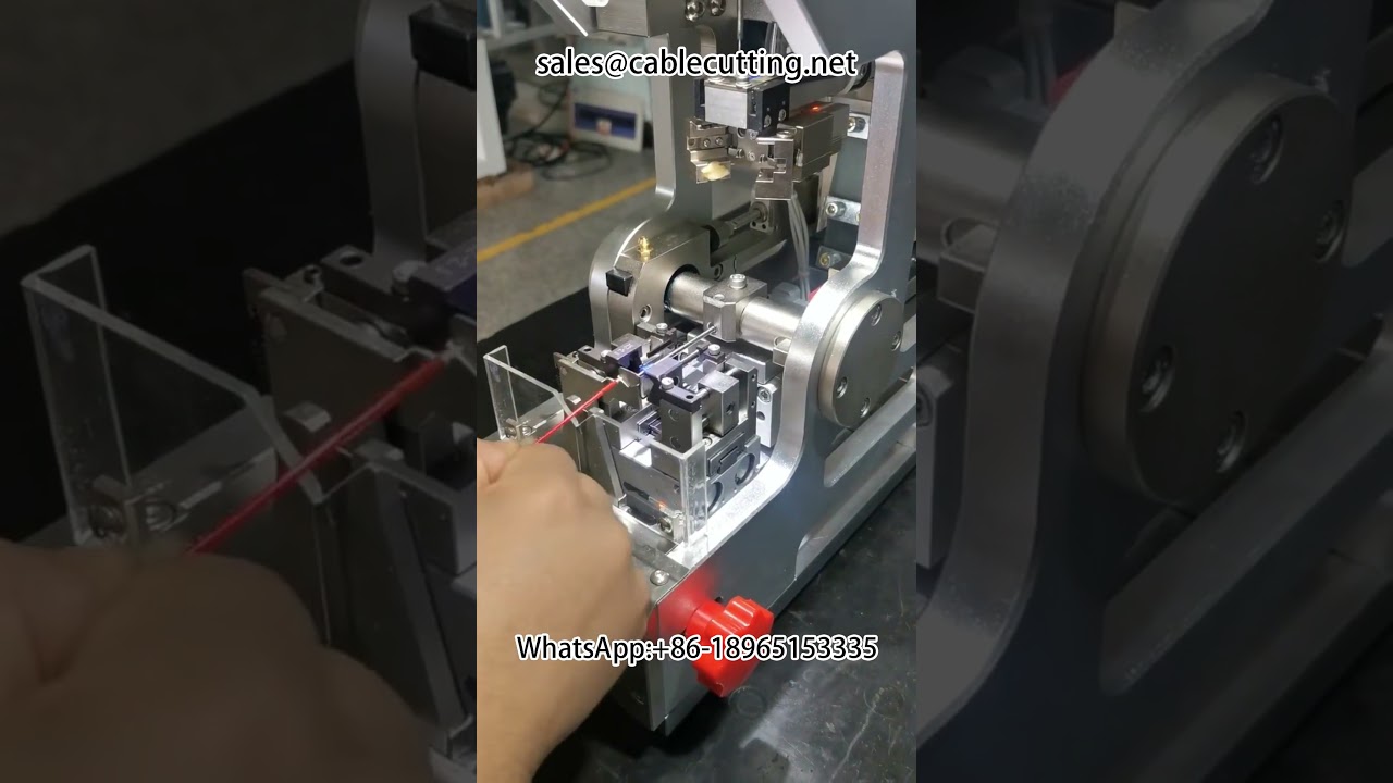 Macchina semi-automatica per filettatura bulloni impermeabili | Attrezzatura per cablaggi e spelatura