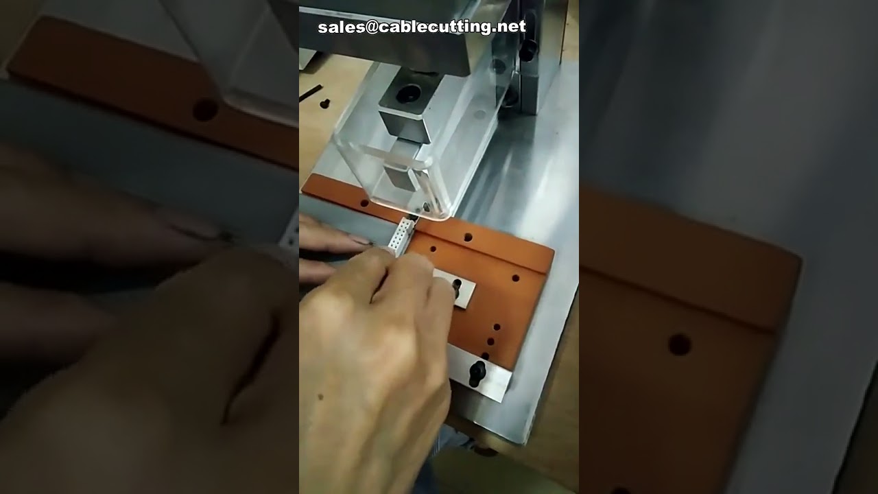 Macchina pressacavi IDC | Crimpatrice per teste cavi IDC | Video dimostrativo