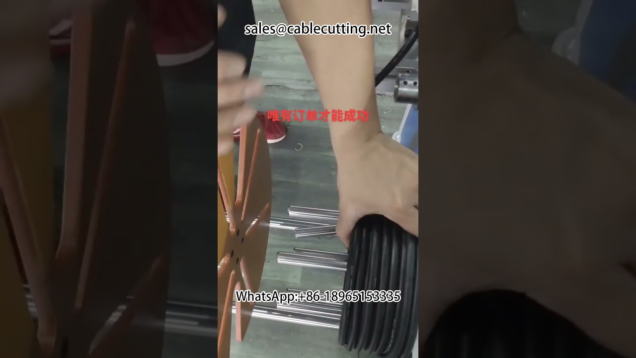 #Avvolgitrice automatica per fili e cavi - alta precisione
