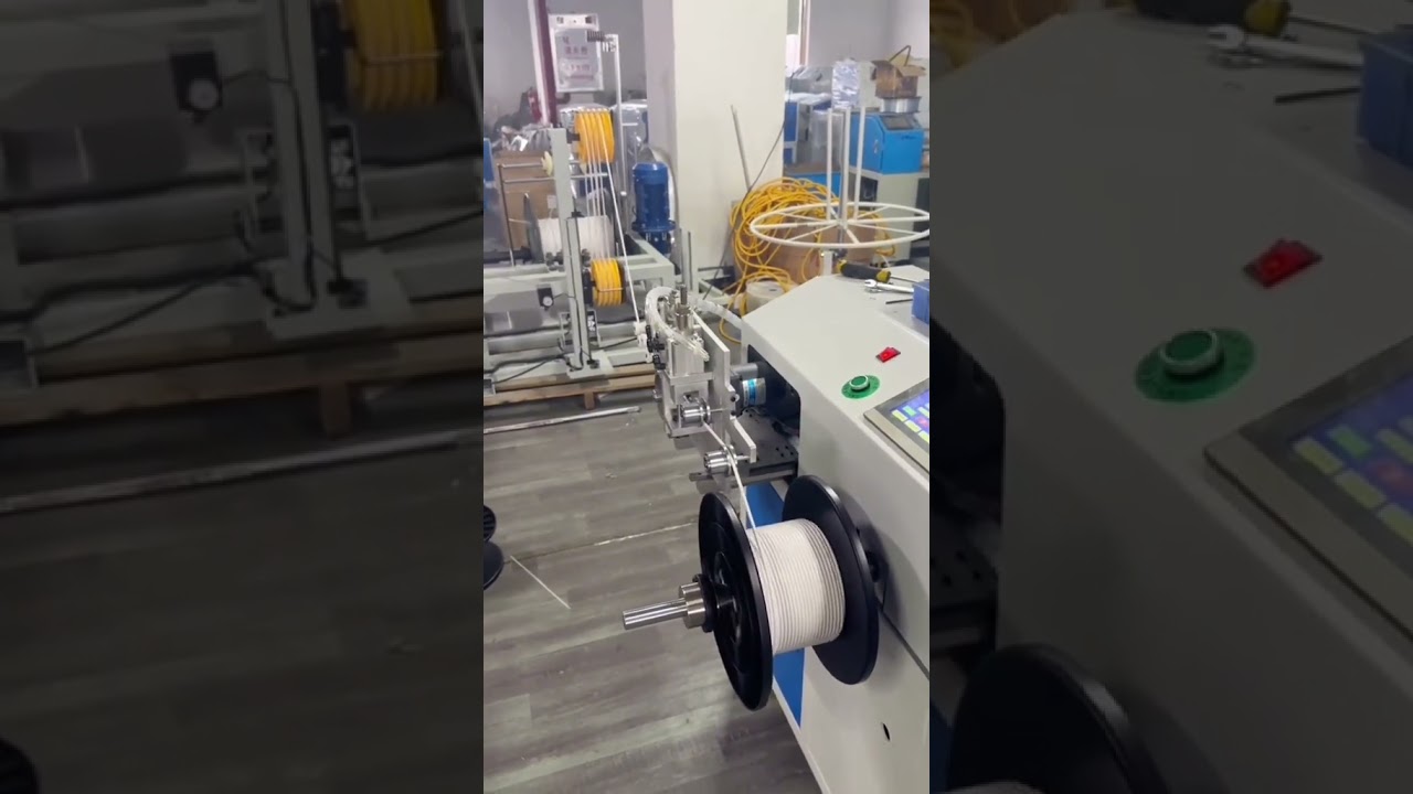Misurazione di Precisione e Avvolgimento Ordinato per Bobine di Cavi Coassiali e Schermati