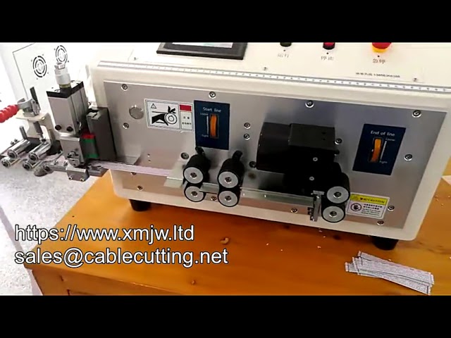 Macchina Automatica per Dividere e Spellare Cavi Piatti per Computer - Separazione Cavi a Nastro in Vendita Calda