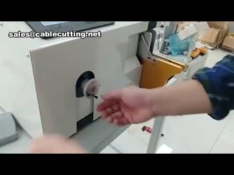 Macchina automatica per avvolgimento e legatura fili: guida operativa