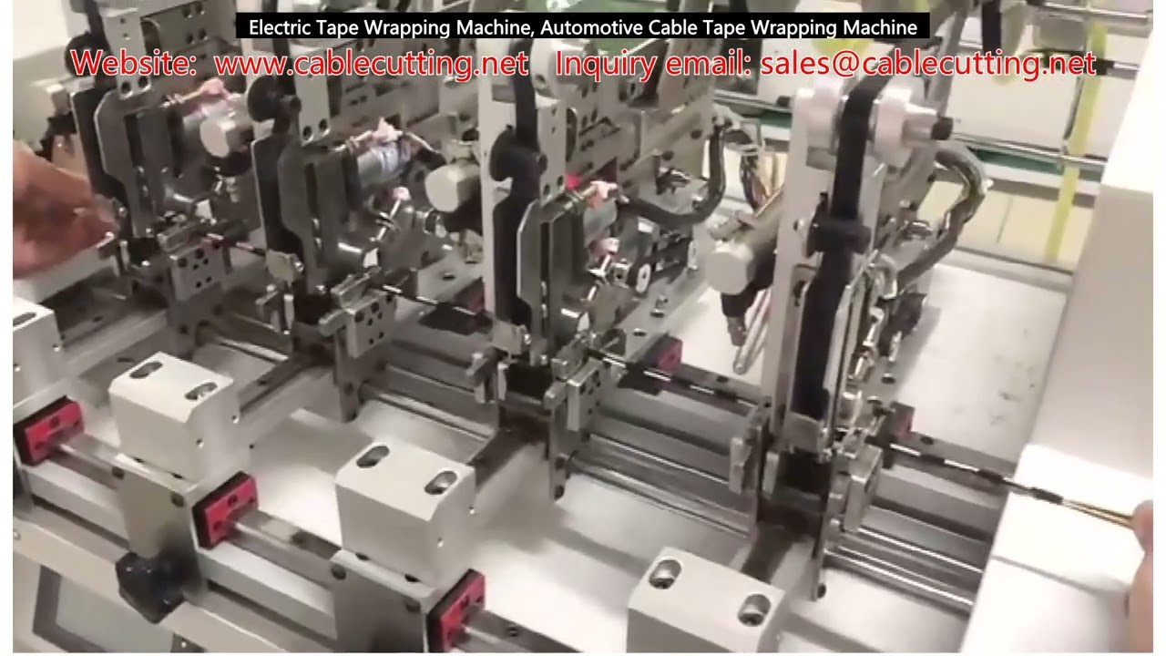 Electric Tape Wrapping Machine, Automotive Cable Tape Wrapping Machine
