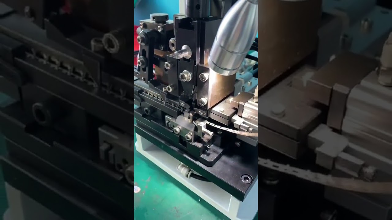 Nuova macchina 2in1 spellafili e crimpatrice terminali: touch screen e crimpatore a pulsante per cavi singoli