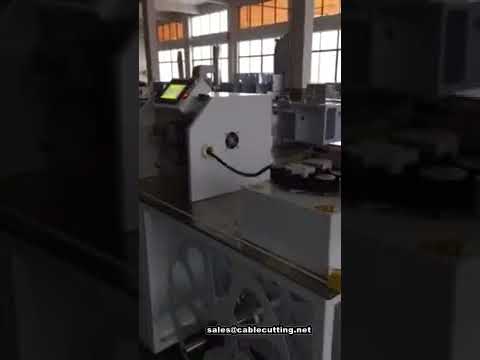 Tagliatrice automatica per tubi corrugati e condotti flessibili