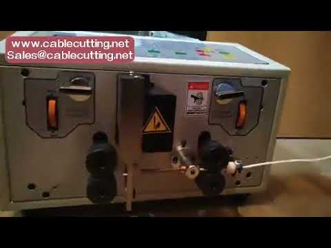 Spelafili Automatico SWT-508E - Macchina Taglia e Pela Cavi da 0,1mm a 8mm² per Fili Computer