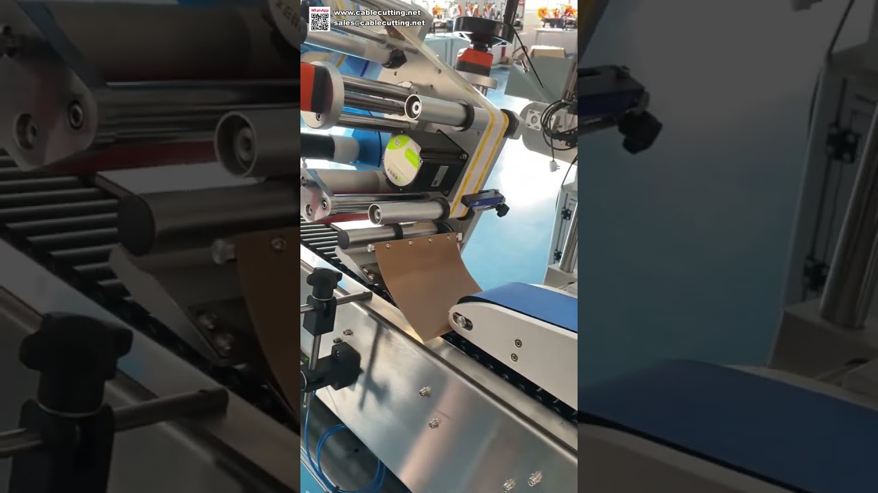 Etichettatrice Automatica Orizzontale per Bottiglie Tonde | Applicatore per Fiale e Vials