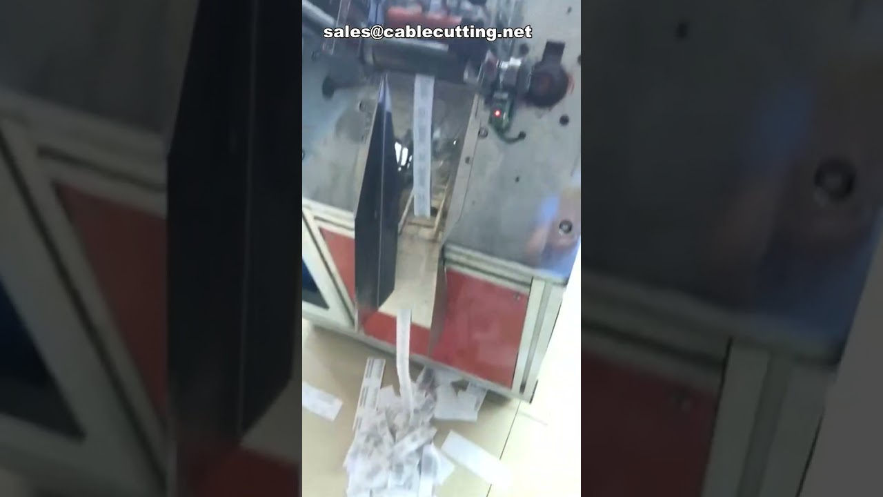 Taglierina Automatica per Nastri in Poliestere – Macchina per Taglio Preciso