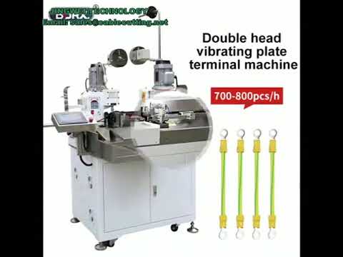 Macchina automatica per taglio e piegatura filo 2,5 mm²: alta velocità e precisione computerizzata