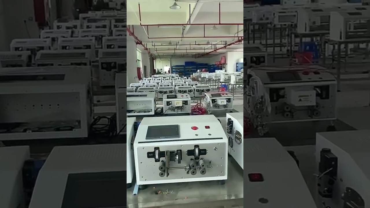 Macchina Automatica per Taglio e Spelatura Cavi a Doppia Linea 220V - Nuovo Design 0-6mm²