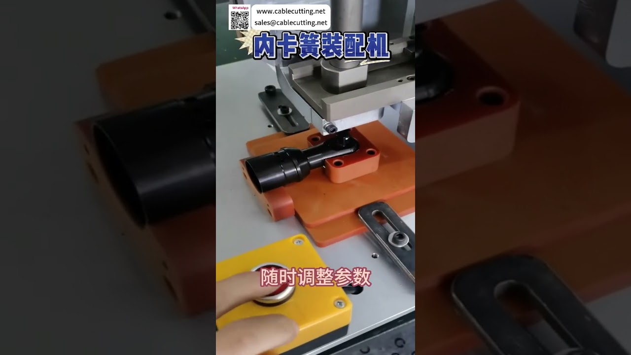 Macchina automatica ad alta efficienza per assemblaggio circlip interni - Produzione di precisione automatizzata