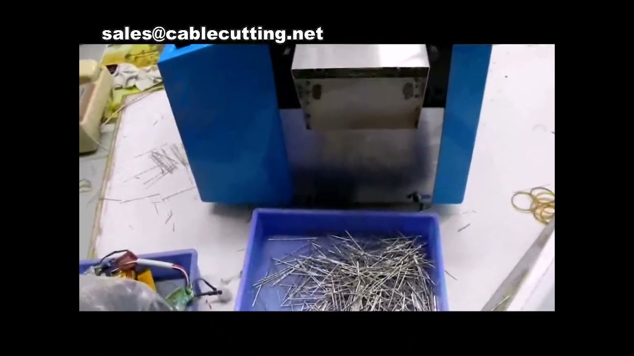 Macchina Automatica per Taglio Cavi in Acciaio Inox - Taglio Preciso e Veloce
