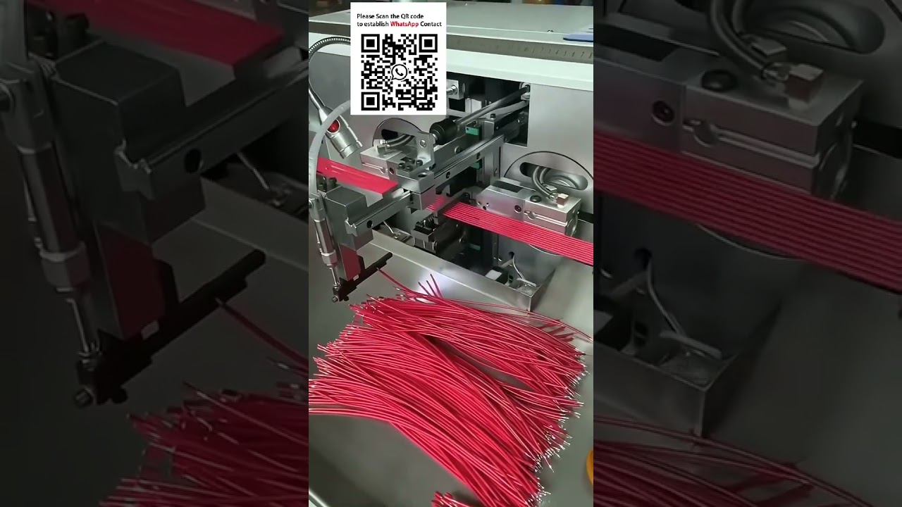 Macchina Automatica Multifunzione per Taglio e Stagnatura Fili a Doppia Estremità