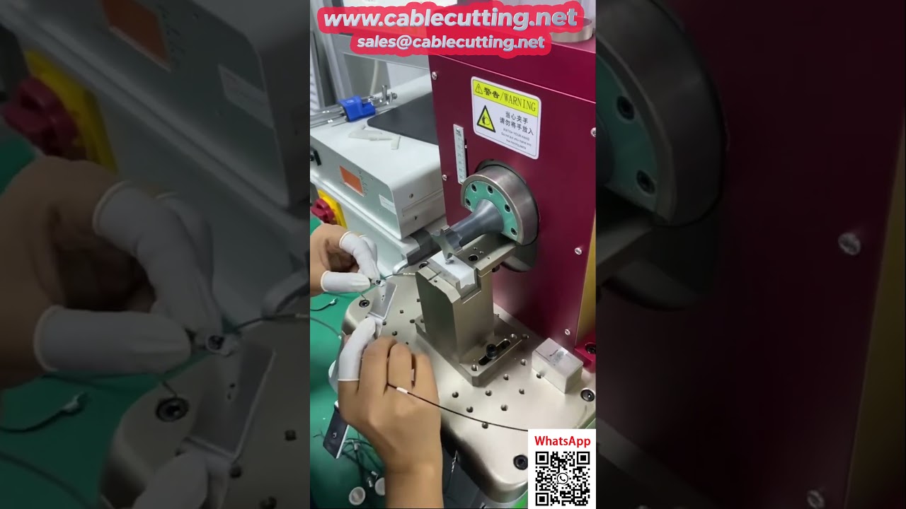 Saldatrice a punti automatica per cavi - Saldatura di precisione per produzione industriale