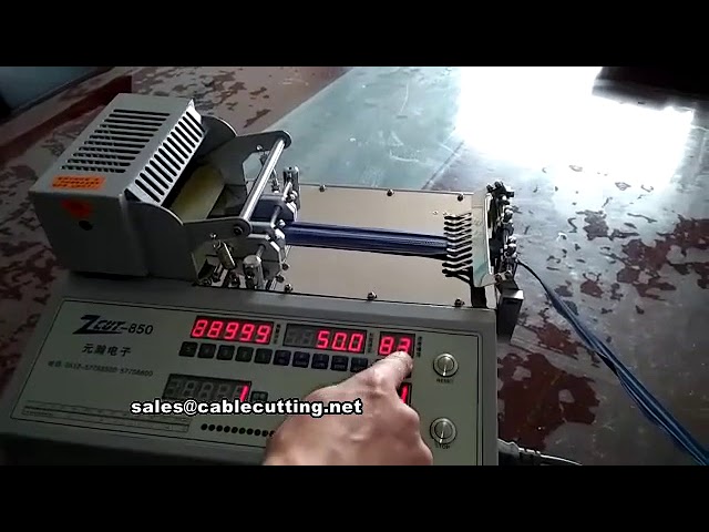 Taglio cerniere plastica: macchina automatica per alta velocità
