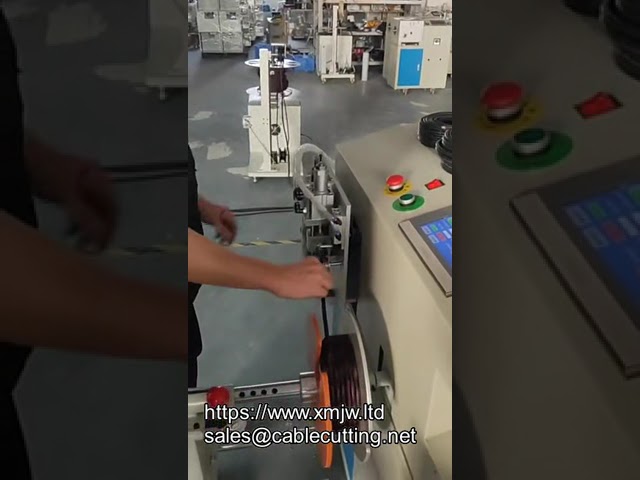 Macchina Automatica per Avvolgimento, Legatura, Conteggio e Taglio Cavi con Funzione Ordinamento Fili
