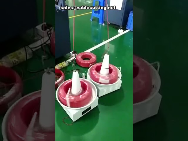 Alimentatore Rotativo per Bobine di Filo - Movimentazione Automatica | Vassoio di Gestione M-P-4