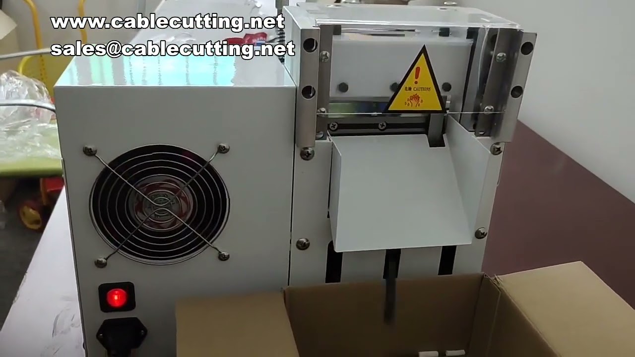 Macchina tagliatubi per termoretraibili, PVC e fibra di vetro - Automazione cablaggi