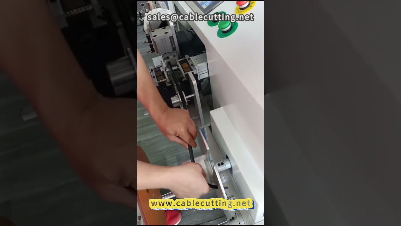 99 - Macchina per spelatura, misurazione e avvolgimento ordinato di cavi | Lavorazione cablaggi | Automazione cavi