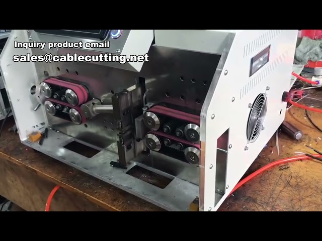 Macchina Spellafili Elettrica e Coassiale Automatica - Spellacavi Industriale